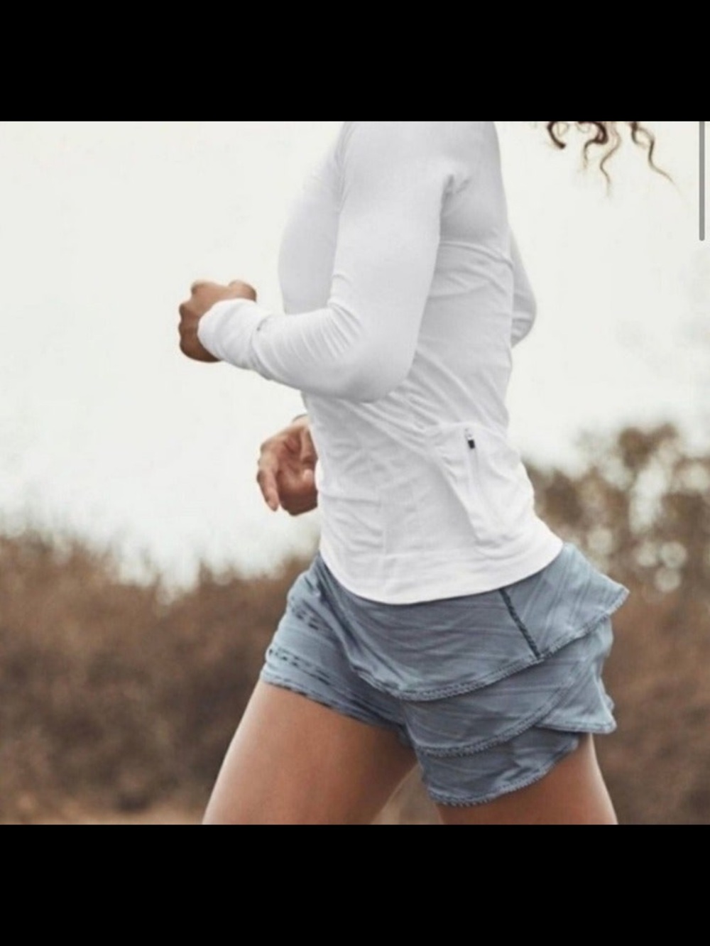 Athleta swagger skort tennis golf athletic navy/wht S